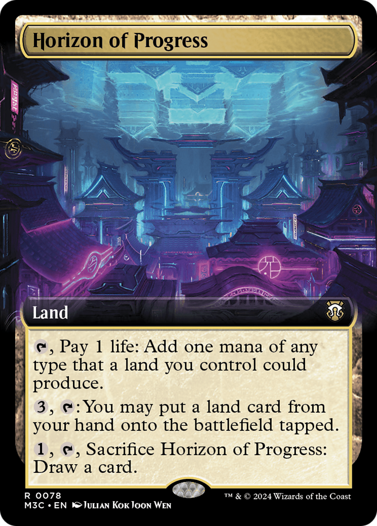 Horizon of Progress (Extended Art) [Modern Horizons 3 Commander] | GnG Games