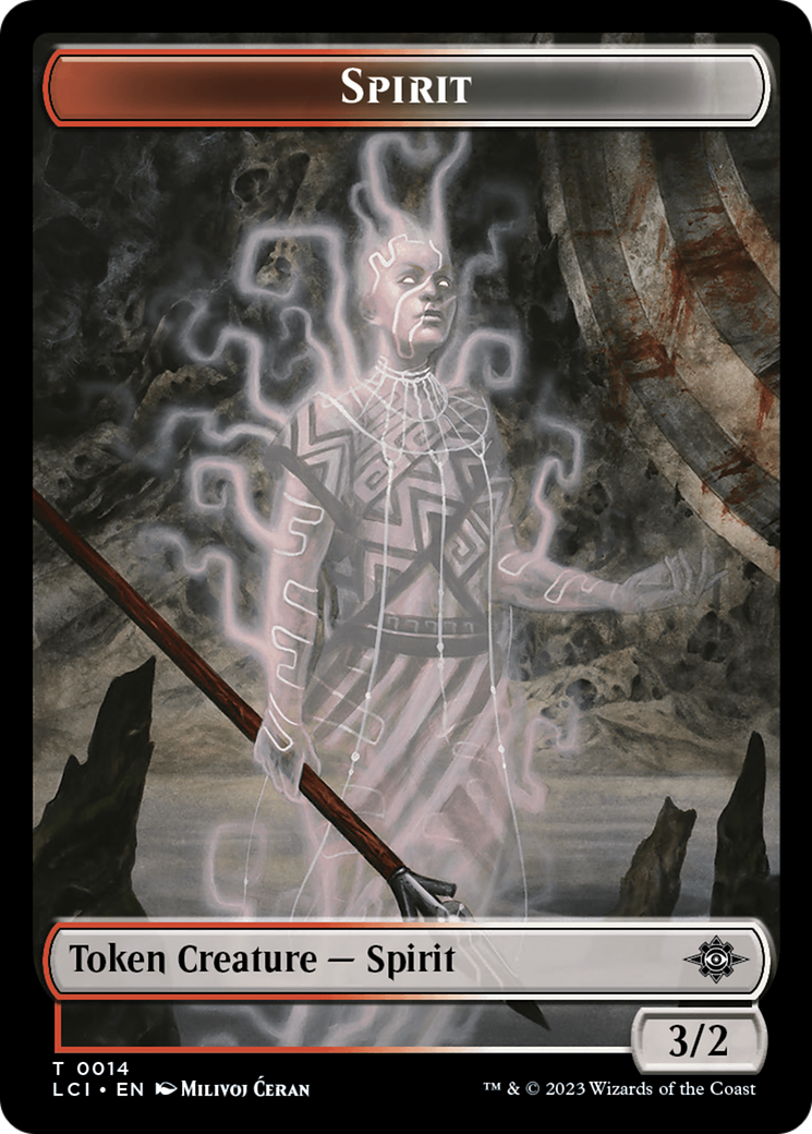 Copy // Spirit Double-Sided Token [The Lost Caverns of Ixalan Tokens] | GnG Games