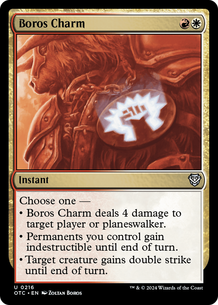 Boros Charm [Outlaws of Thunder Junction Commander] | GnG Games