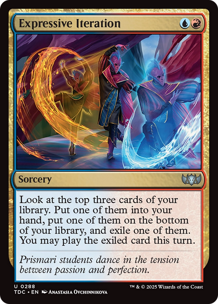 Expressive Iteration [Tarkir: Dragonstorm Commander] | GnG Games