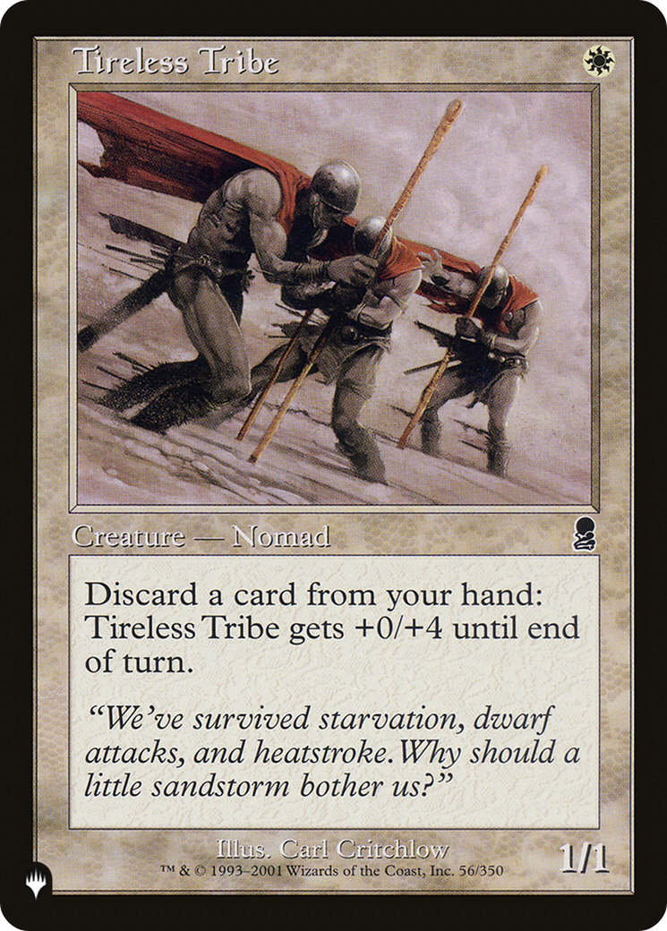 Tireless Tribe [The List] | GnG Games