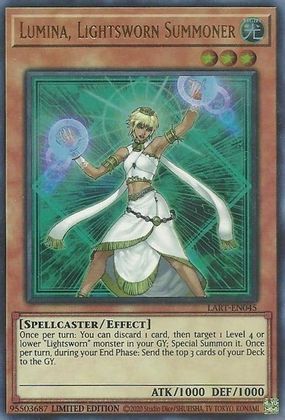 Lumina, Lightsworn Summoner [LART-EN045] Ultra Rare | GnG Games