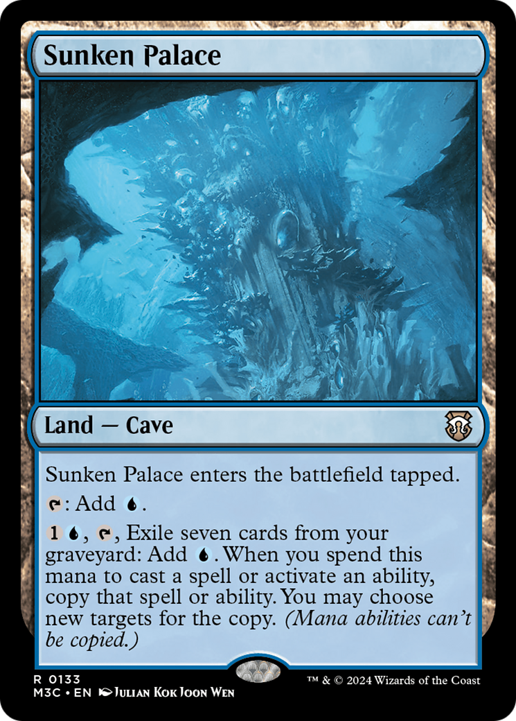Sunken Palace (Extended Art) [Modern Horizons 3 Commander] | GnG Games