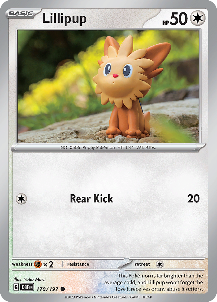 Lillipup (170/197) [Scarlet & Violet: Obsidian Flames] | GnG Games