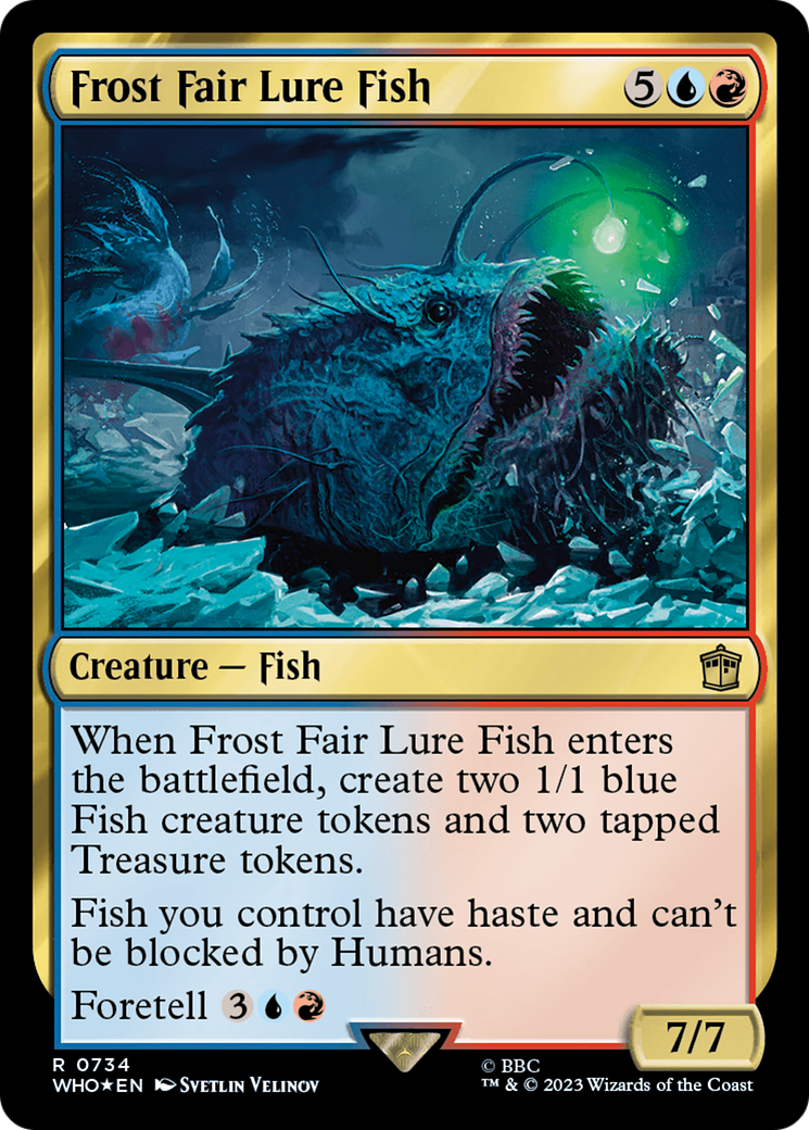 Frost Fair Lure Fish (Surge Foil) [Doctor Who] | GnG Games