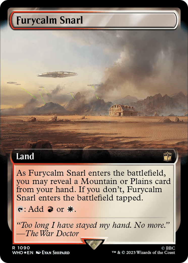 Furycalm Snarl (Extended Art) (Surge Foil) [Doctor Who] | GnG Games