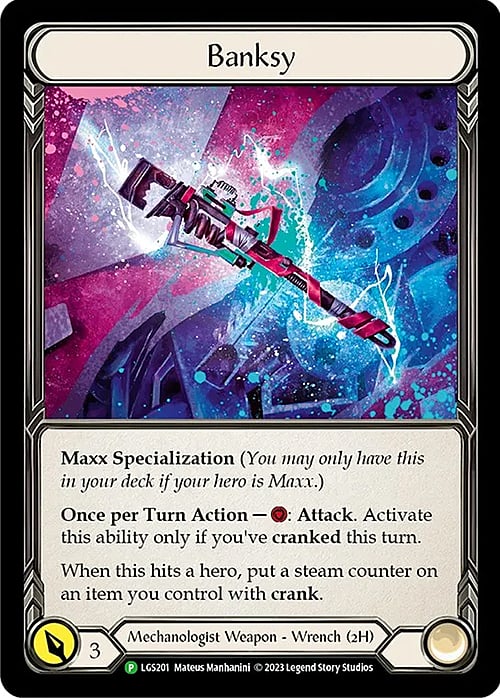 Banksy [LGS201] (Promo)  Cold Foil | GnG Games