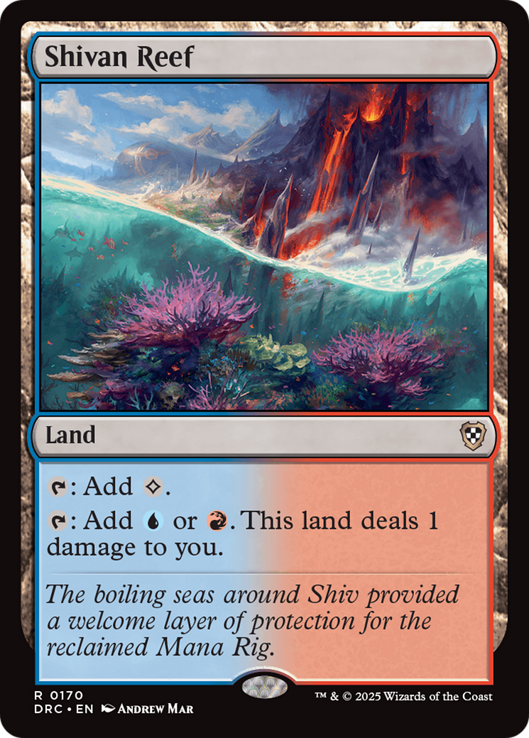 Shivan Reef [Aetherdrift Commander] | GnG Games