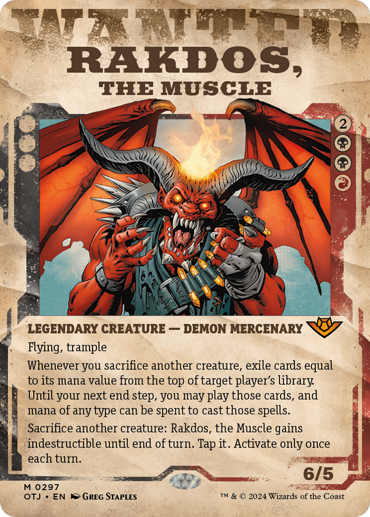 Rakdos, the Muscle (Showcase) [Outlaws of Thunder Junction] | GnG Games