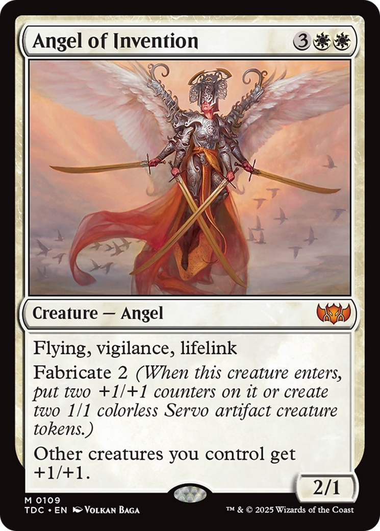 Angel of Invention [Tarkir: Dragonstorm Commander] | GnG Games