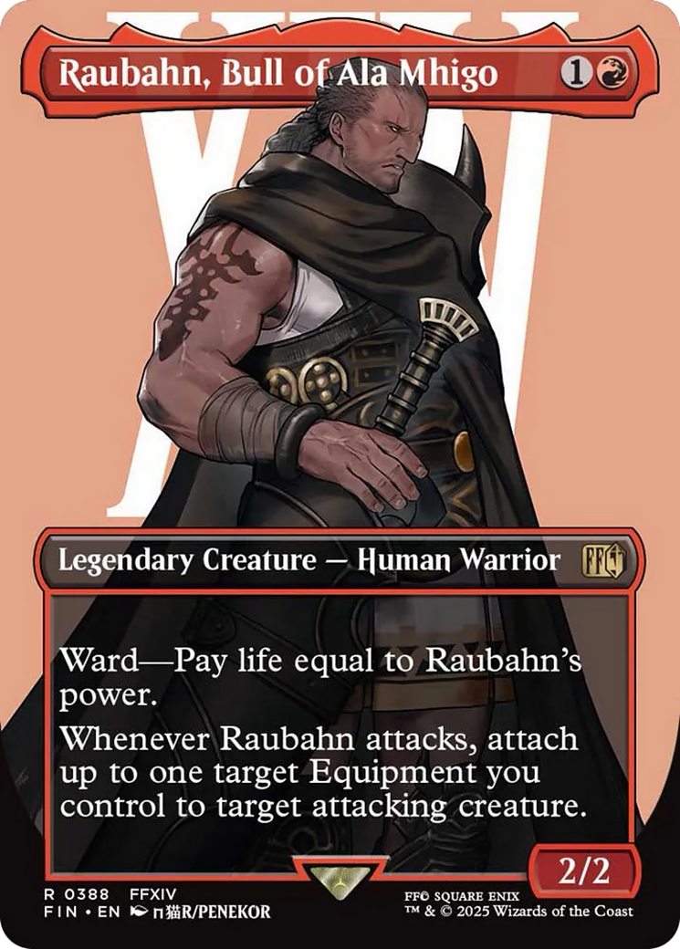 Raubahn, Bull of Ala Mhigo (Borderless) [FINAL FANTASY] | GnG Games