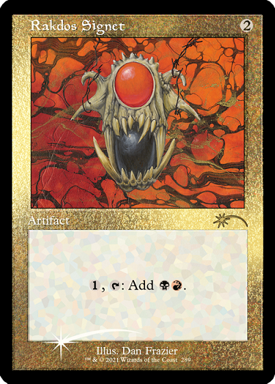 Rakdos Signet (Retro) (Foil Etched) [Secret Lair Drop Series] | GnG Games
