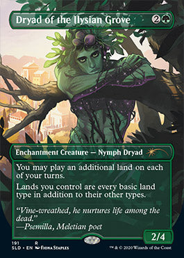 Dryad of the Ilysian Grove (Borderless) [Secret Lair Drop Series] | GnG Games