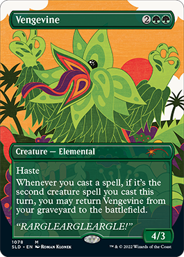 Vengevine (Borderless) [Secret Lair Drop Series] | GnG Games