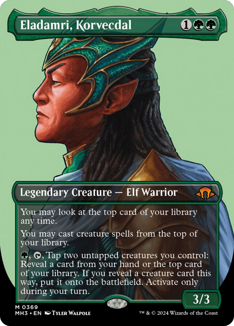 Eladamri, Korvecdal (Borderless) [Modern Horizons 3] | GnG Games