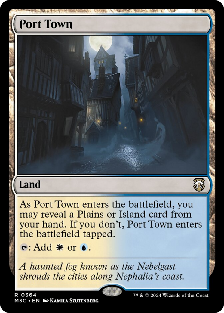 Port Town (Ripple Foil) [Modern Horizons 3 Commander] | GnG Games
