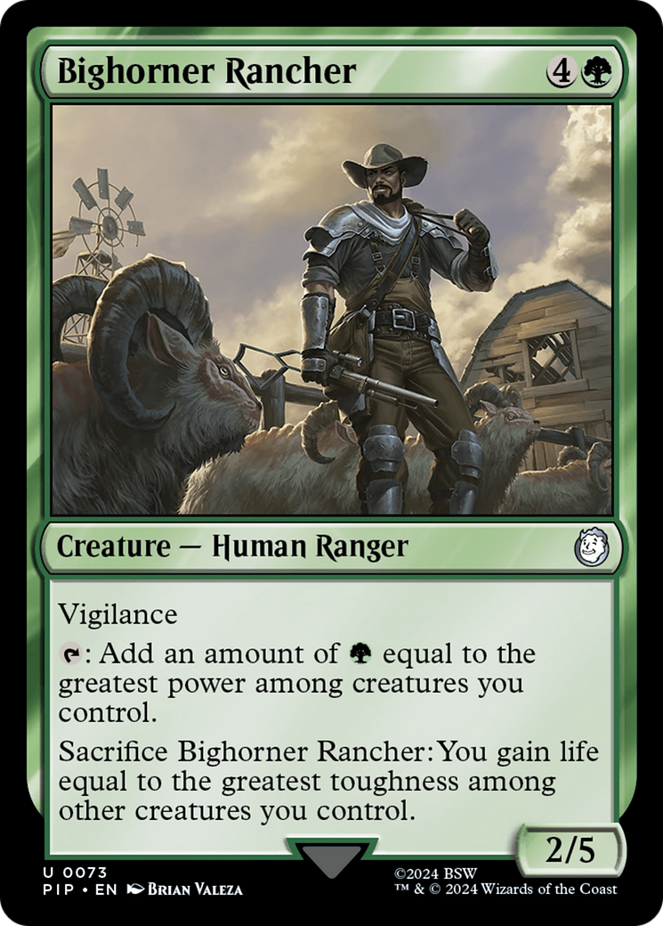 Bighorner Rancher [Fallout] | GnG Games