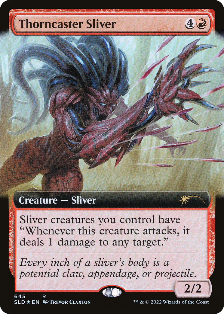 Thorncaster Sliver (Extended Art) [Secret Lair Drop Series] | GnG Games