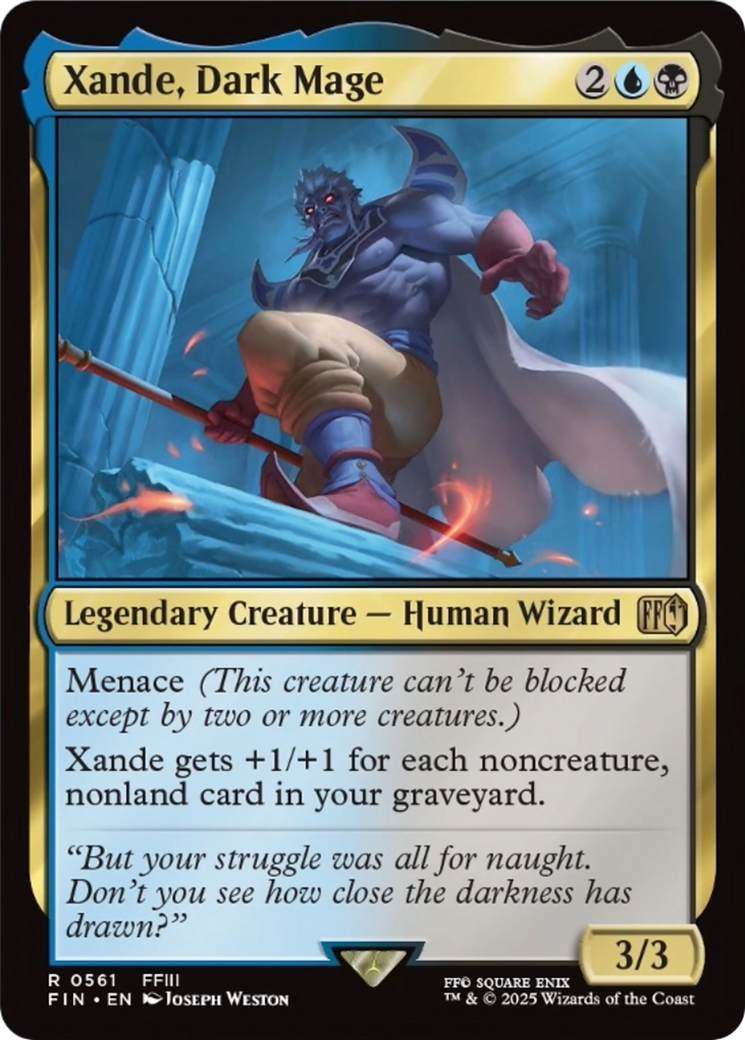 Xande, Dark Mage [FINAL FANTASY] | GnG Games