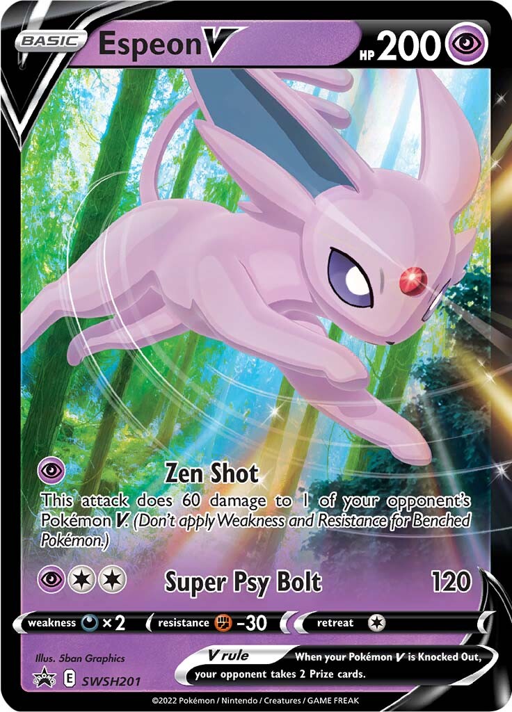 Espeon V (SWSH201) [Sword & Shield: Black Star Promos] | GnG Games