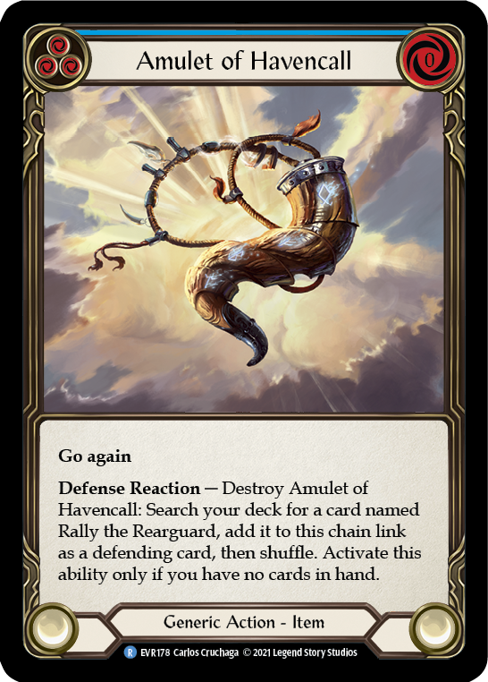 Amulet of Havencall [EVR178] (Everfest)  1st Edition Cold Foil | GnG Games