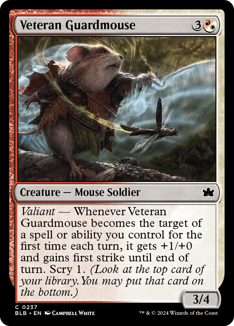 Veteran Guardmouse [Bloomburrow] | GnG Games