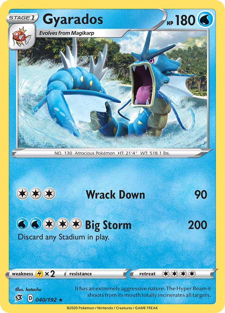 Gyarados (040/192) [Sword & Shield: Rebel Clash] | GnG Games