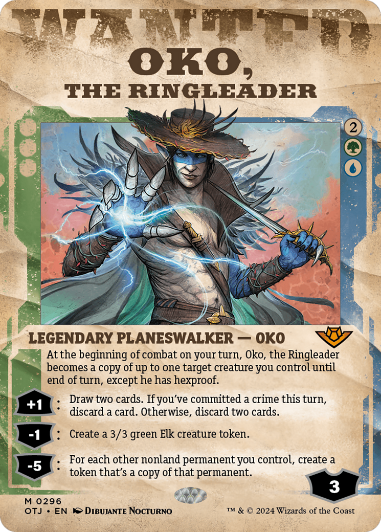 Oko, the Ringleader (Showcase) [Outlaws of Thunder Junction] | GnG Games