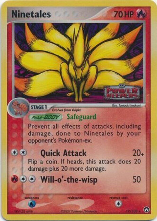 Ninetales (19/108) (Stamped) [EX: Power Keepers] | GnG Games