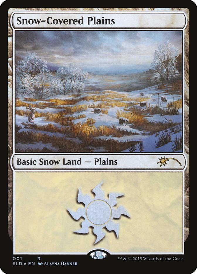 Snow-Covered Plains (001) [Secret Lair Drop Series] | GnG Games