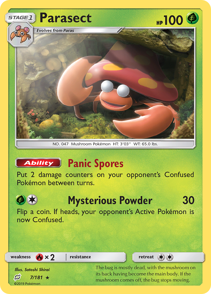 Parasect (7/181) [Sun & Moon: Team Up] | GnG Games