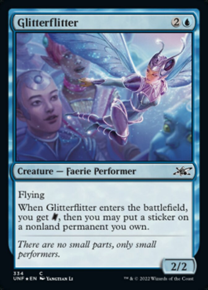 Glitterflitter (Galaxy Foil) [Unfinity] | GnG Games
