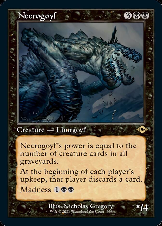 Necrogoyf (Retro Foil Etched) [Modern Horizons 2] | GnG Games