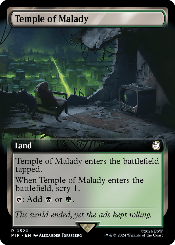 Temple of Malady (Extended Art) [Fallout] | GnG Games