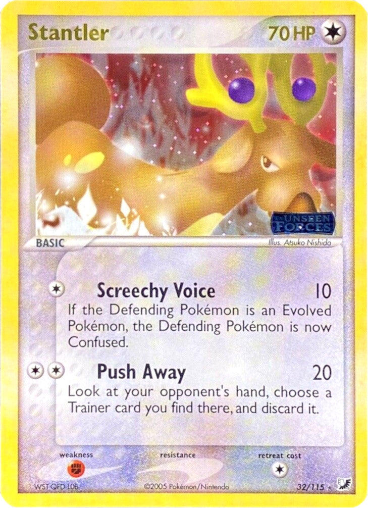 Stantler (32/115) (Stamped) [EX: Unseen Forces] | GnG Games