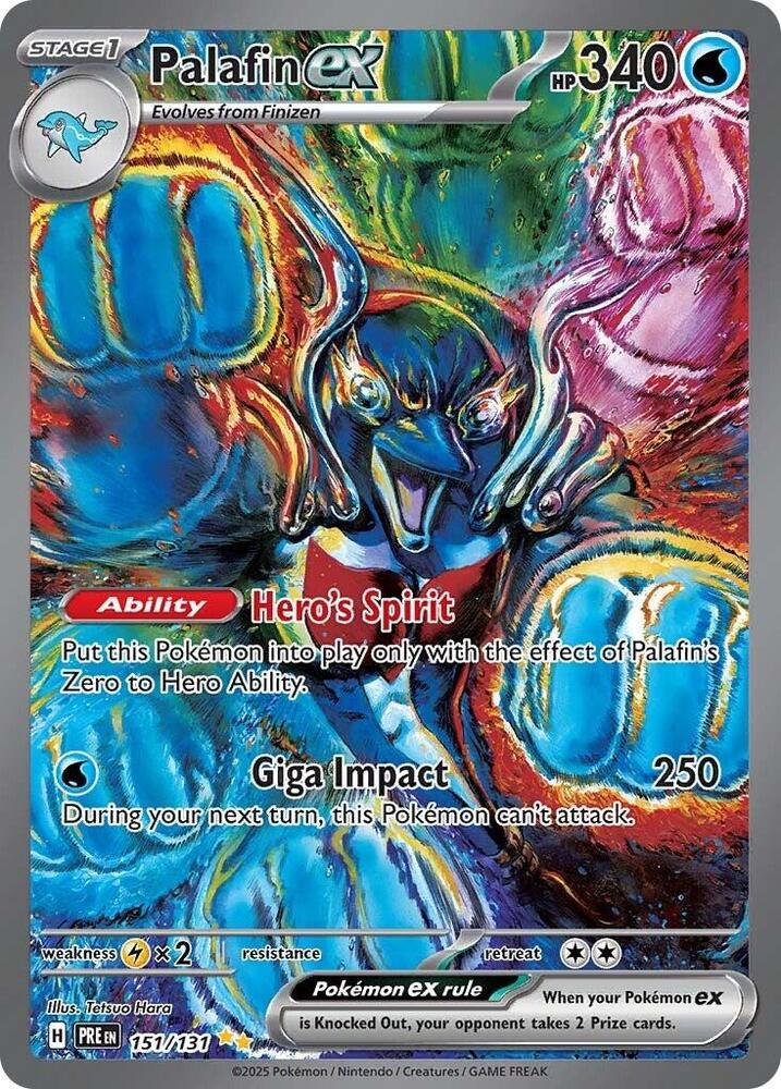 Palafin ex (151/131) [Scarlet & Violet: Prismatic Evolutions] | GnG Games