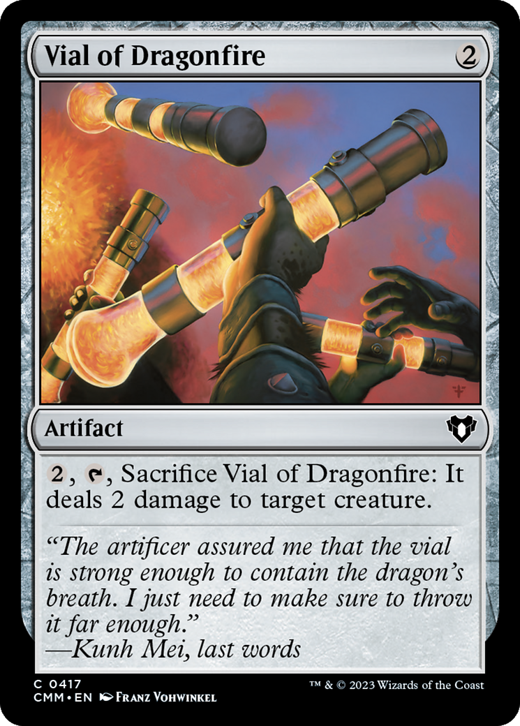 Vial of Dragonfire [Commander Masters] | GnG Games