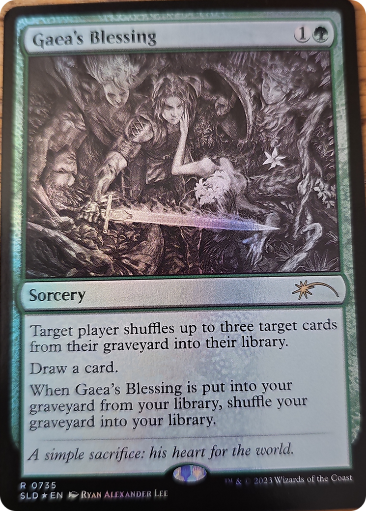 Gaea's Blessing (Sketch Showcase) [Secret Lair Drop Series] | GnG Games