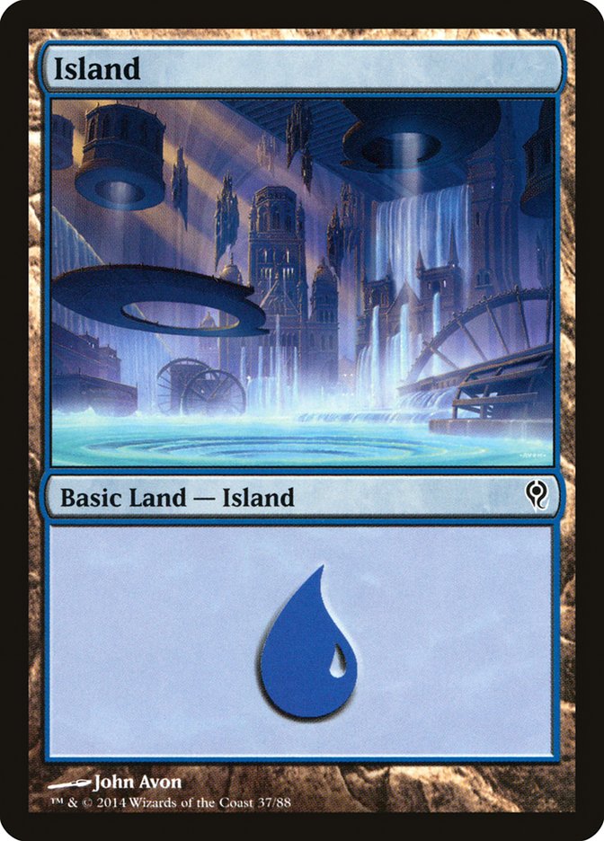 Island (37) [Duel Decks: Jace vs. Vraska] | GnG Games