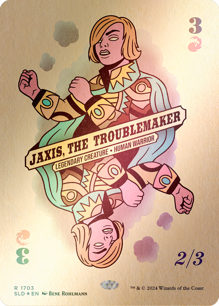 Jaxis, the Troublemaker (Rainbow Foil) [Secret Lair Drop Series] | GnG Games