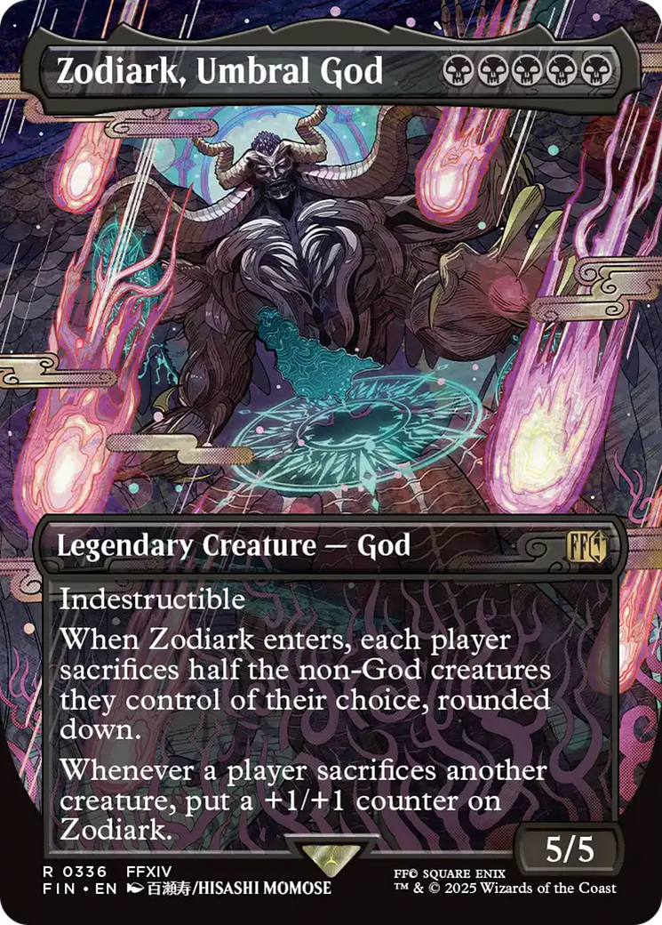Zodiark, Umbral God (Borderless) [FINAL FANTASY] | GnG Games