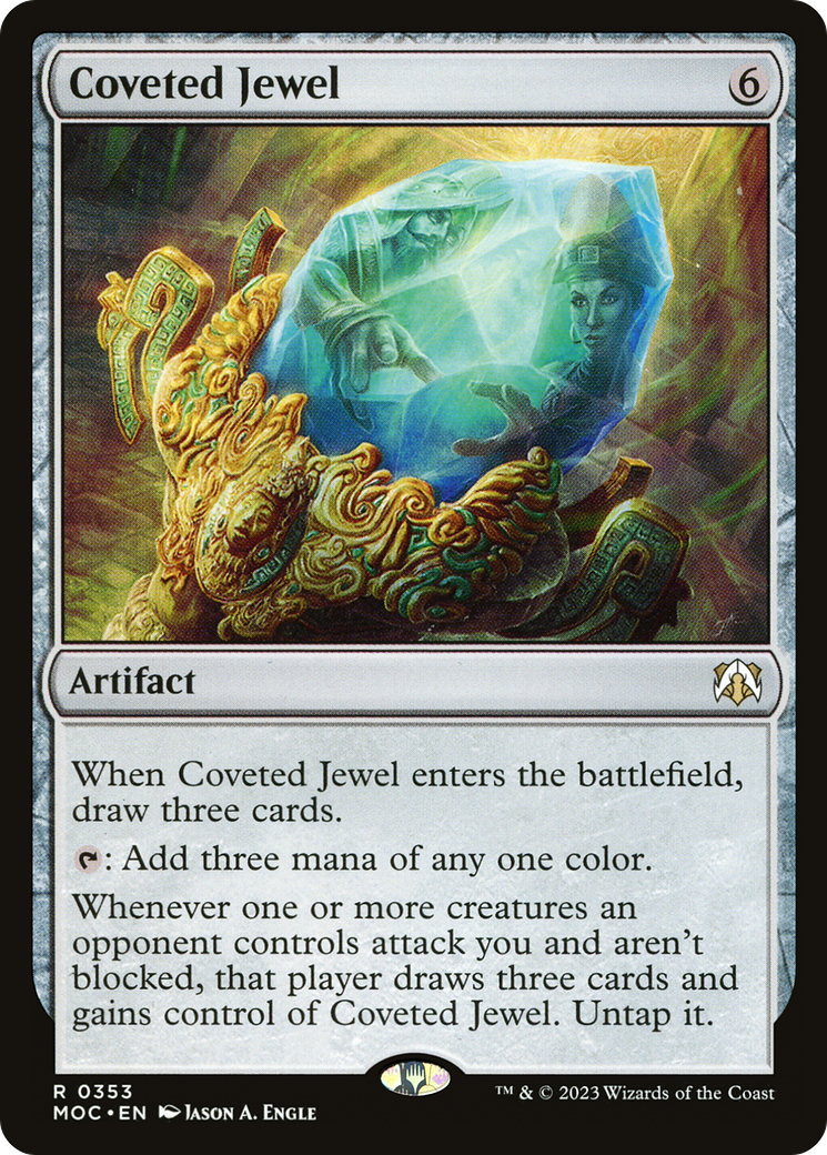 Coveted Jewel (Ripple Foil) [Modern Horizons 3 Commander] | GnG Games