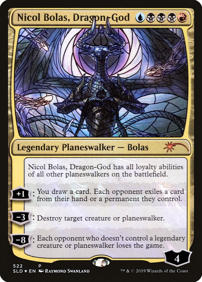 Nicol Bolas, Dragon-God (Stained Glass) [Secret Lair Drop Promos] | GnG Games