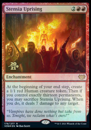 Stensia Uprising [Innistrad: Crimson Vow Prerelease Promos] | GnG Games