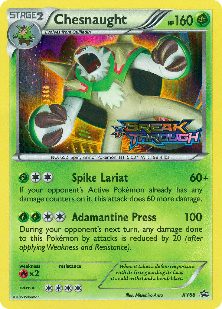 Chesnaught (XY68) [XY: Black Star Promos] | GnG Games