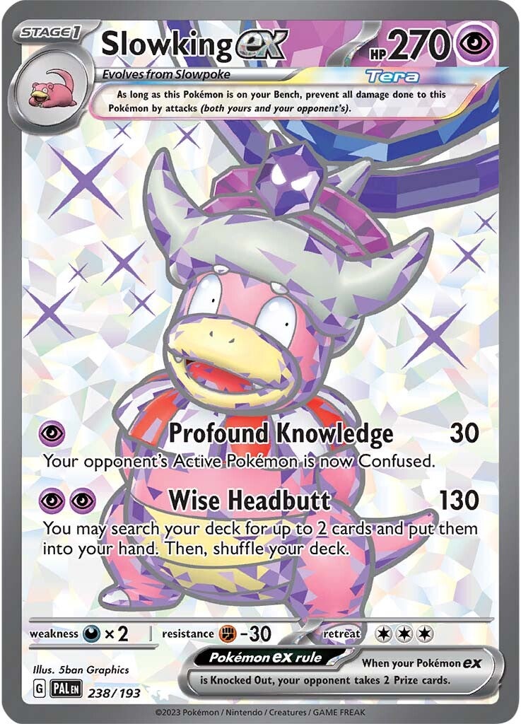 Slowking ex (238/193) [Scarlet & Violet: Paldea Evolved] | GnG Games