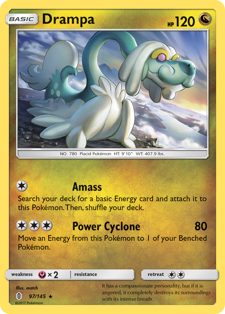 Drampa (97/145) [Sun & Moon: Guardians Rising] | GnG Games