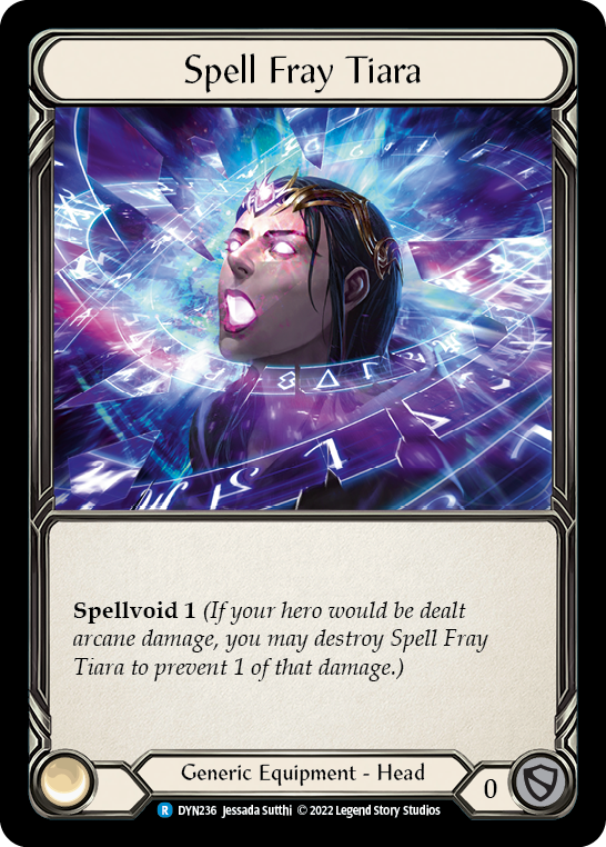 Spell Fray Tiara [DYN236] (Dynasty)  Cold Foil | GnG Games
