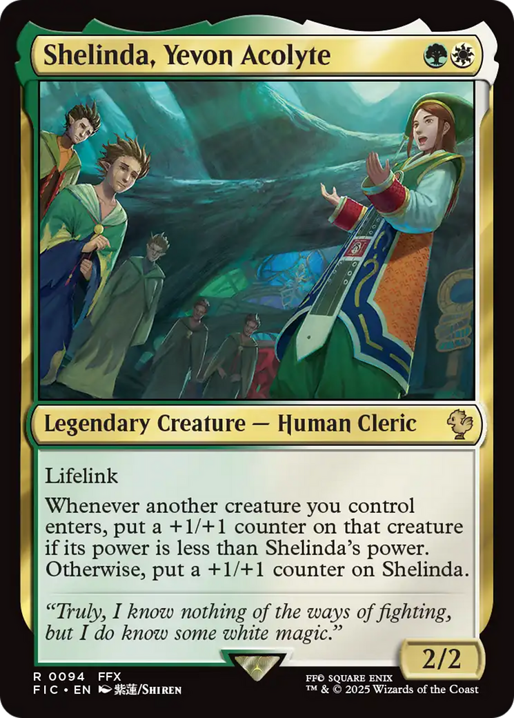 Shelinda, Yevon Acolyte [FINAL FANTASY Commander] | GnG Games