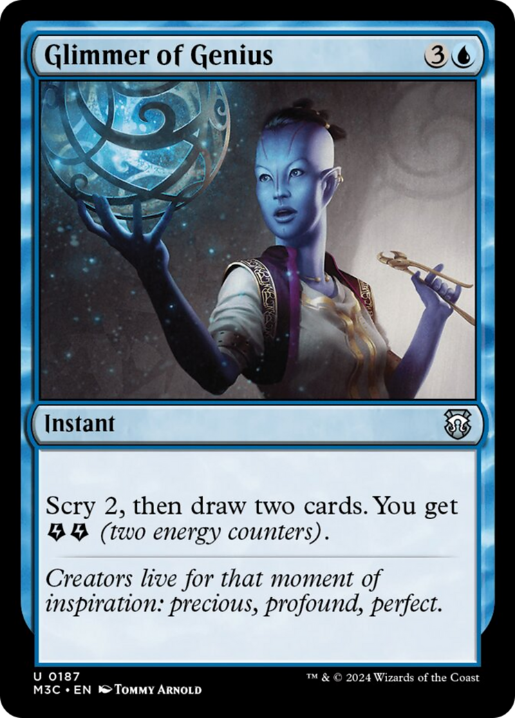 Glimmer of Genius [Modern Horizons 3 Commander] | GnG Games